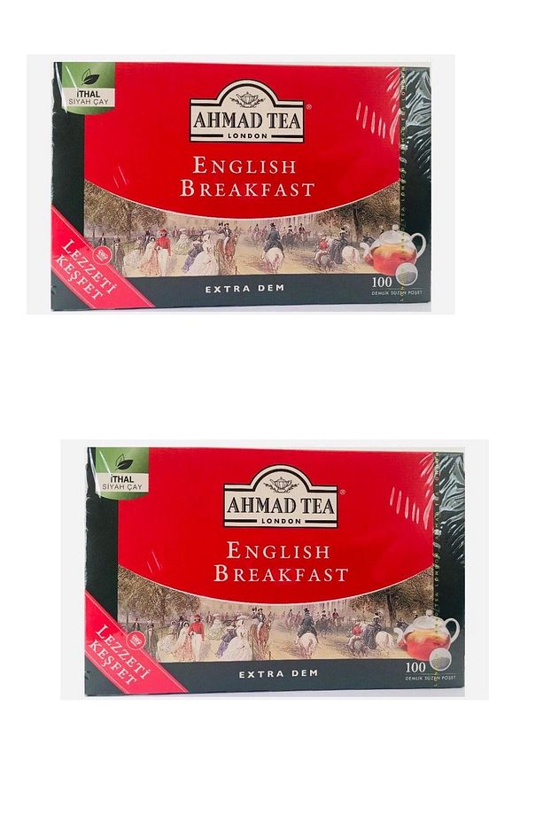 English Breakfast Demlik Poşet Çay 100'lü X 2 Adet - 1