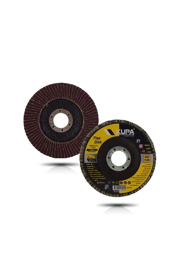 Protak Yuvarlak Flap Disk Zımpara  A80 Kum - 3