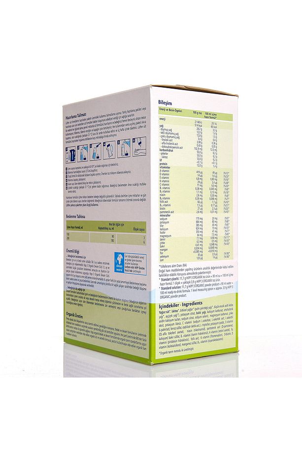 3 Organik Çocuk Devam Sütü 600 gr 1+ Yaş NO COLOR 3 - 4