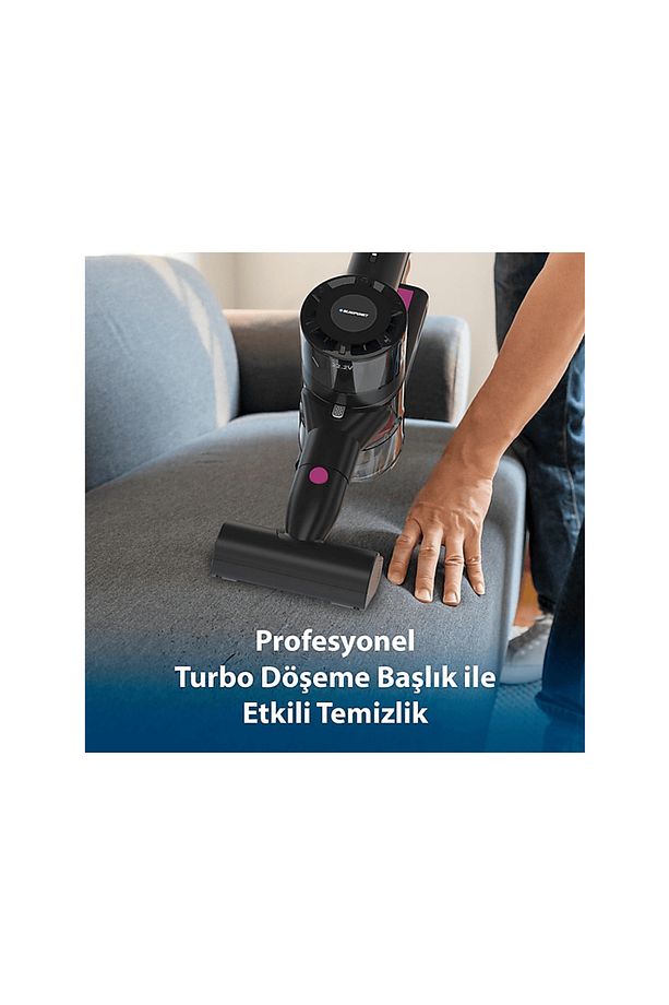 Vacumaster A16 Şarjlı Dikey Süpürge Fuşya - 5