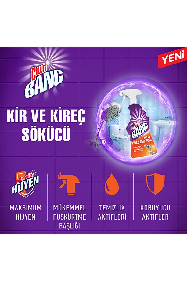Banyo Kir ve Kireç Sökücü Sprey 750 ml - 3