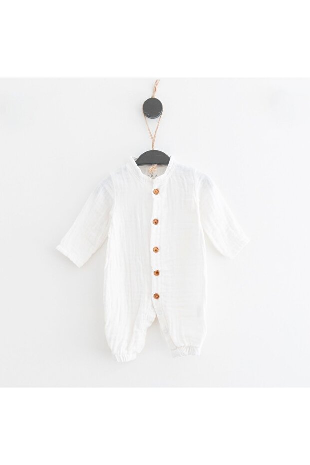 Muslin Jumpsuit 100% Cotton Newborn