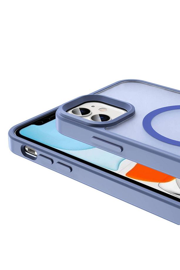 İphone 11 Kılıf (12 Görünümlü) Mat Magsafe Wireless Şarj Özellikli Darbe Önleyici Hassas Butonlu SİO - 9