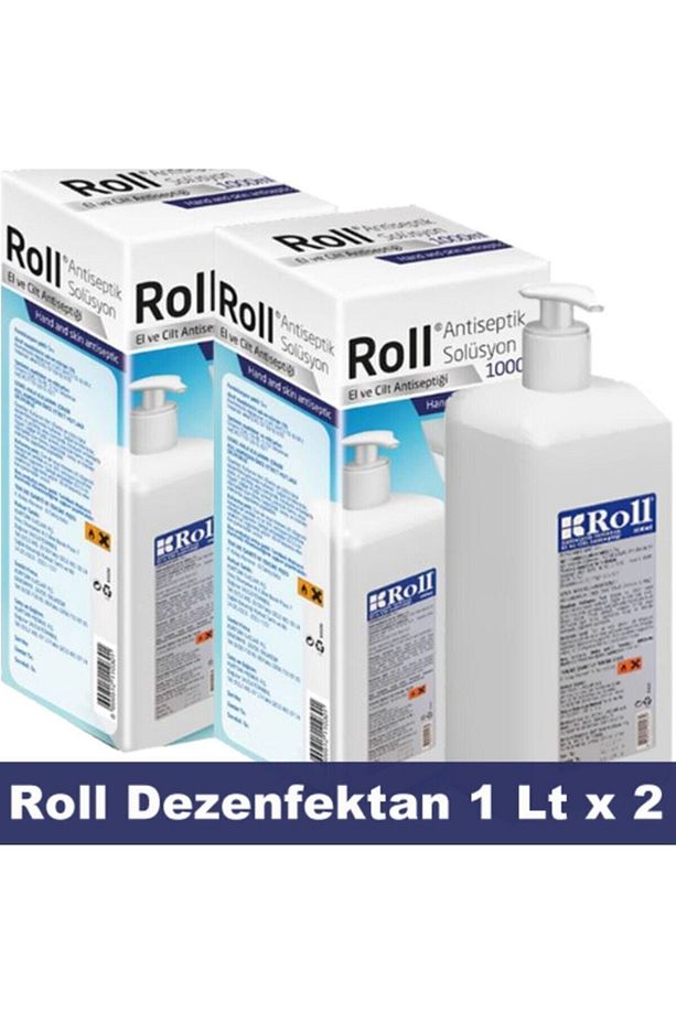 Antiseptik Solüsyon El Ve Cilt Dezenfektanı 1 Lt. X 2 Adet - 1