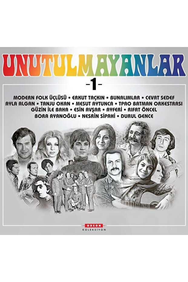 Unutulmayanlar - 1 (plak - 33 Devir) - 1