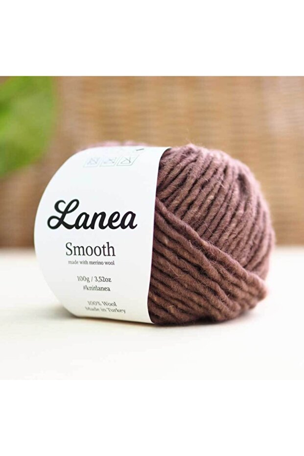 Smooth Merino Yün Ip / 35 Vizon Kırçıllı - 1