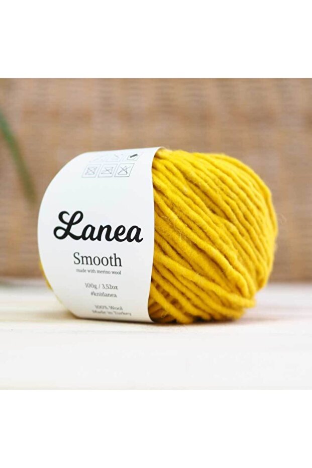 Smooth Merino Wool Thread / 40 Yellow Melted