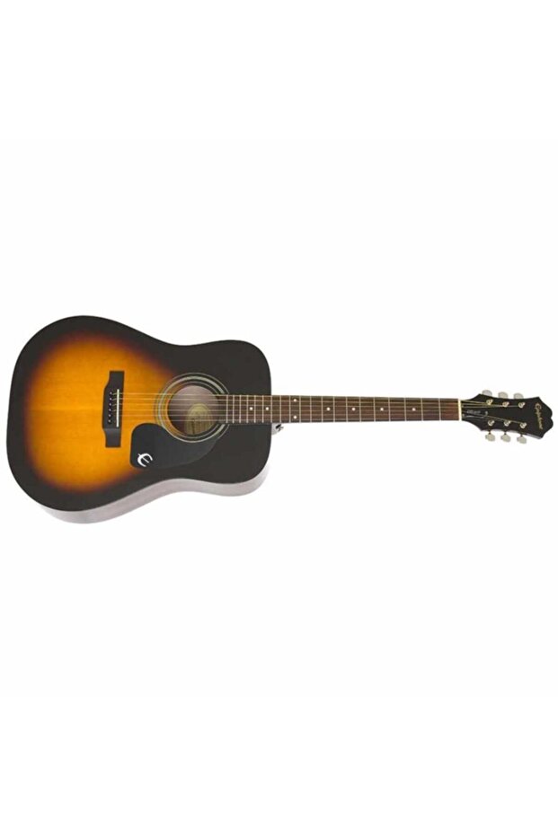 Turuncu Vintage Sunburst Aj-220s Solid Top Akustik Gitar - 2