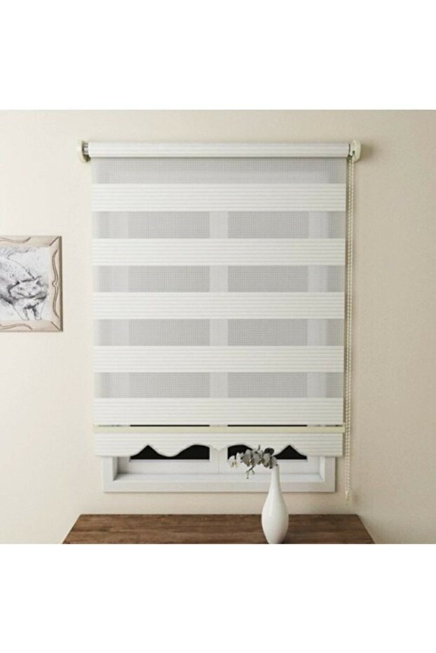 Pliseli Zebra Perde - 1