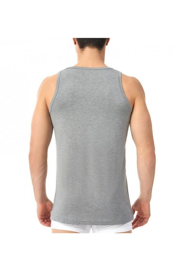 Men Silver Singlet - 2