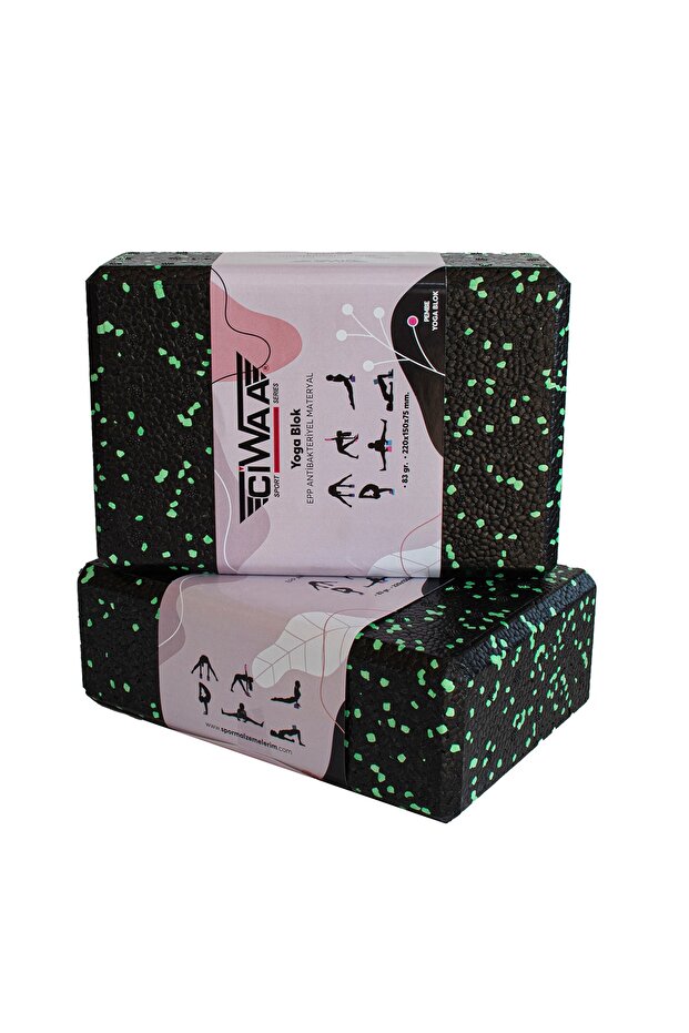 Epp Yoga Blok Yeşil 2 'li - 1