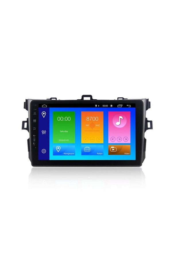Toyota Corolla Android 10 Multimedya Ekran Navigasyon Oem Nav-9982 - 1