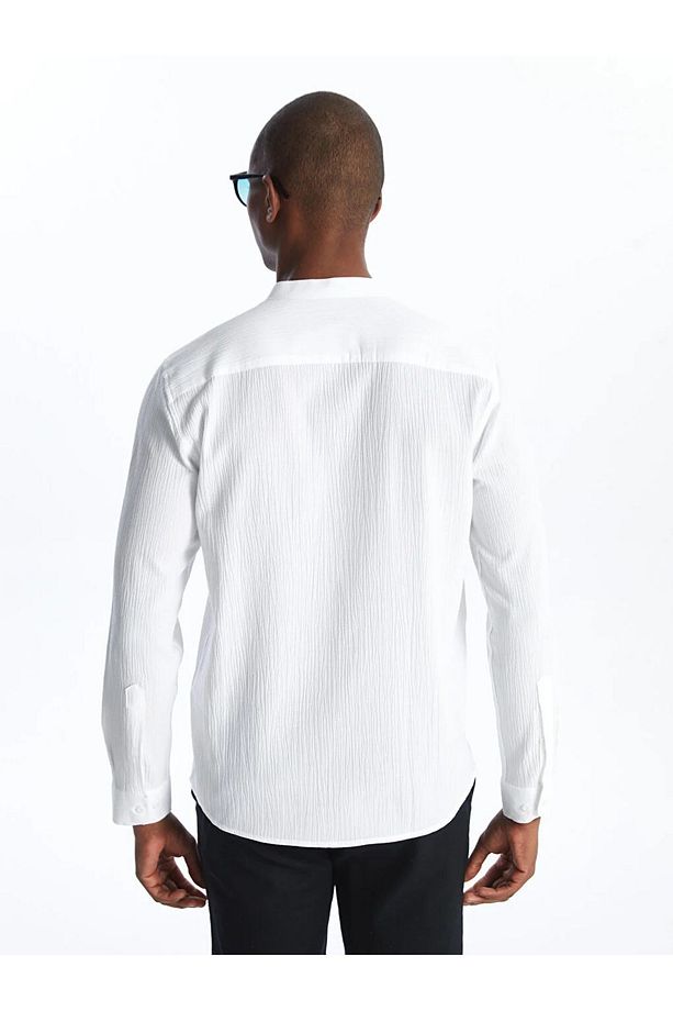 LCW Vision Regular Fit Uzun Kollu Erkek Gömlek - 5