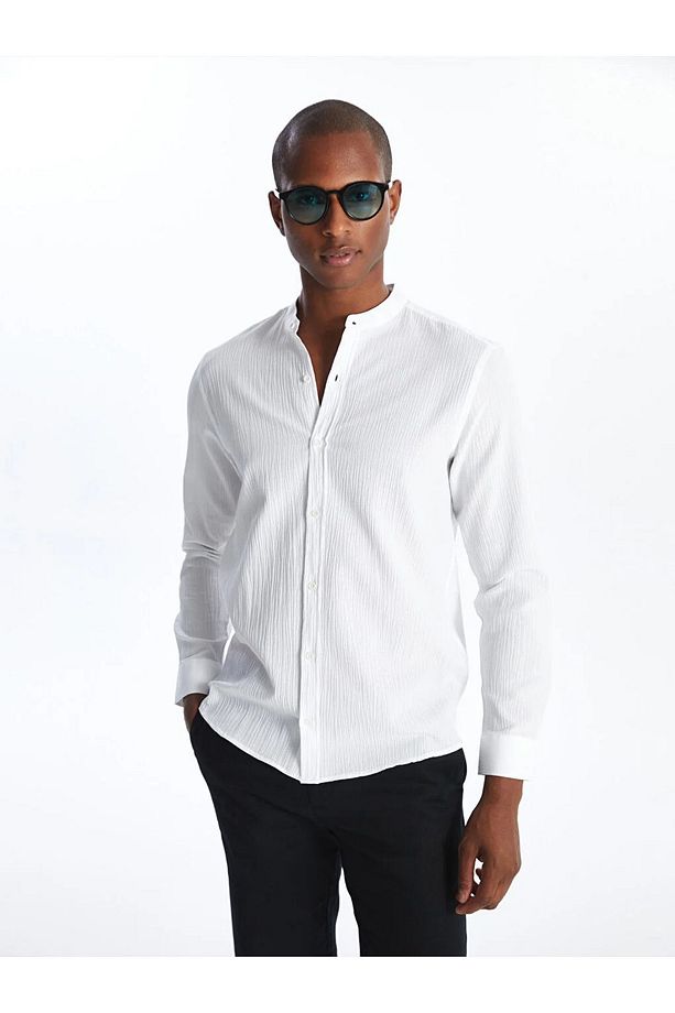 LCW Vision Regular Fit Uzun Kollu Erkek Gömlek - 1