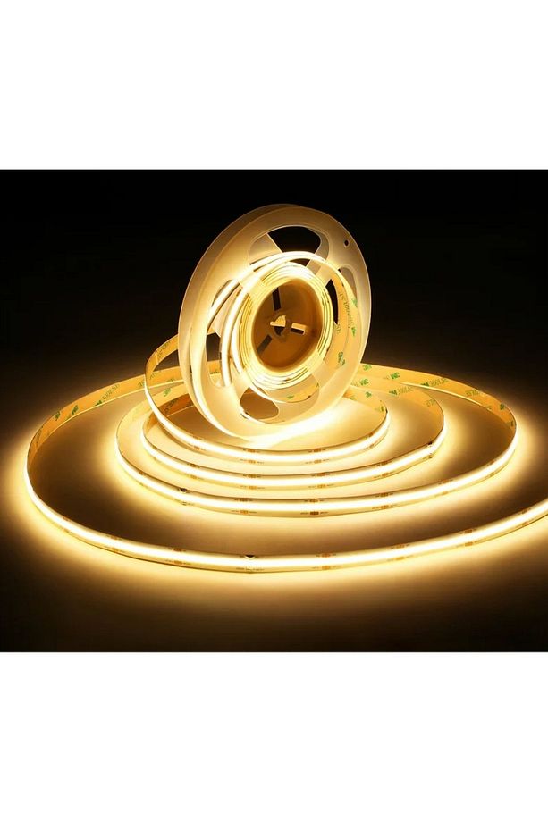 230212 Cob Şerit Led 3 Metre USB Sarı Işık - 1