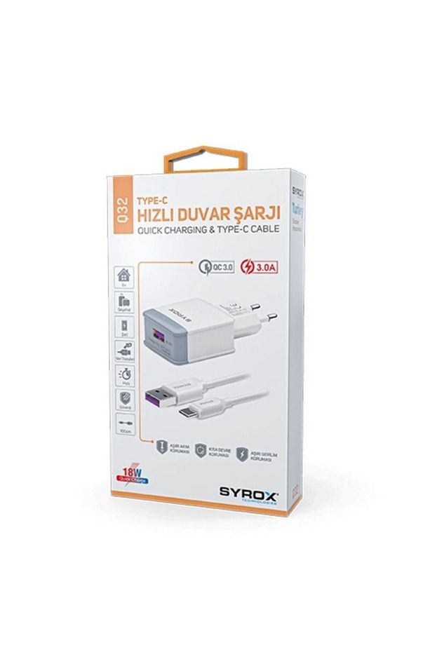 Q32 18w 3.0a Type-c Hızlı Şarj Adaptörü - 1