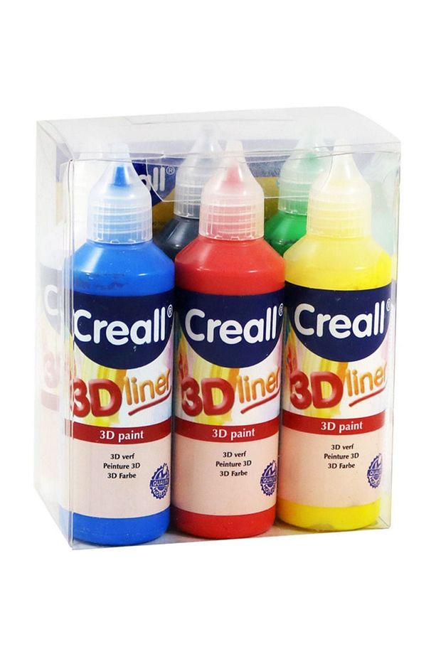Creall 3D Kabaran Boya 80 Ml 6'Lı Set - 1
