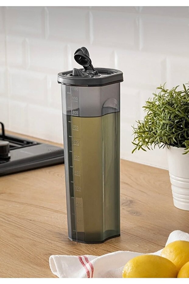 Platinum Scale Oil Pot - Liquid Oil Vinegar Pot 1000 Ml