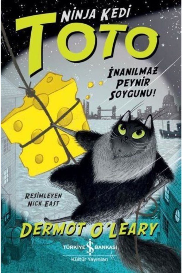 Ninja Cat Toto- the Incredible Cheese Heist!