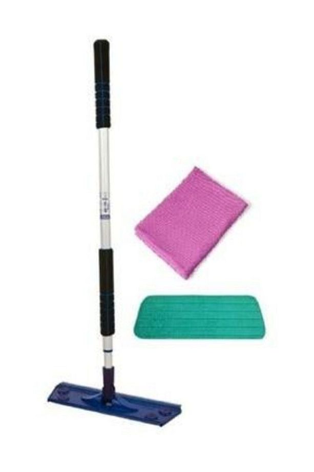 Silva Mikrofiber Cam Bezli Islak Bezli Mop Set Mss123mop34 - 1