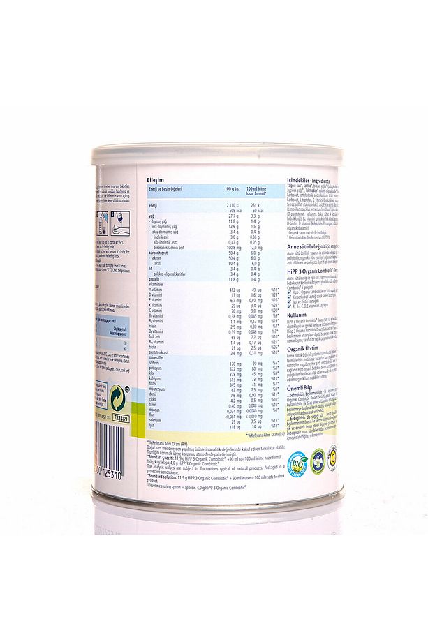 3 Organik Combiotic Devam Sütü 350 gr 1+ Yaş NO COLOR 3 - 3