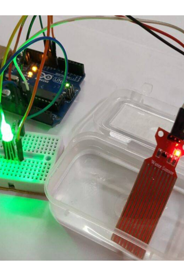 DC 3V-5V Rain Water Level Sensor Module Detection Liquid Surface Depth Height for Arduino DIY Com... - 8