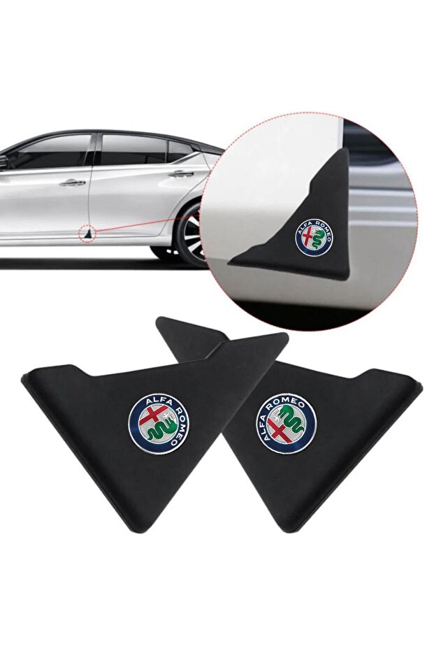 Alfa Romeo Door Protection Edge Corner Protector Anti-Smashing Scratch 2 Pieces
