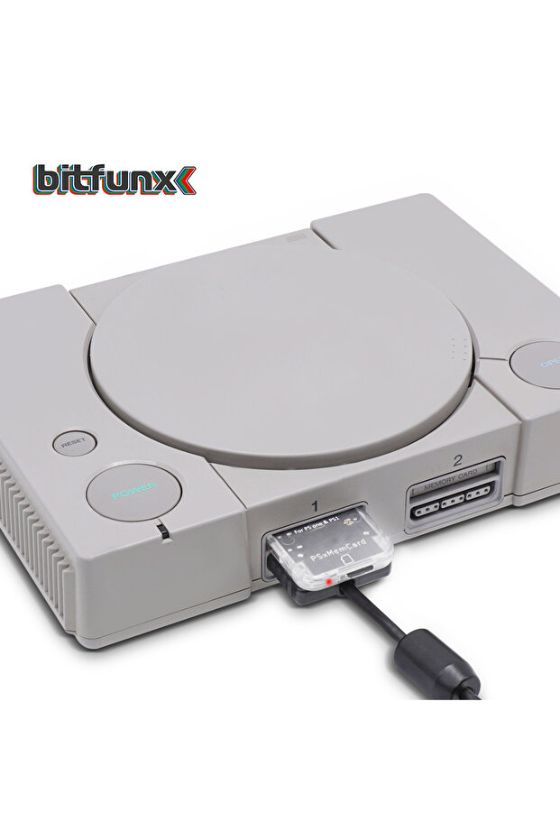 Bitfunx Psxmemcard PS1 Memory Card for SONY Playstation 1 PS One Console Save Game Data - 3