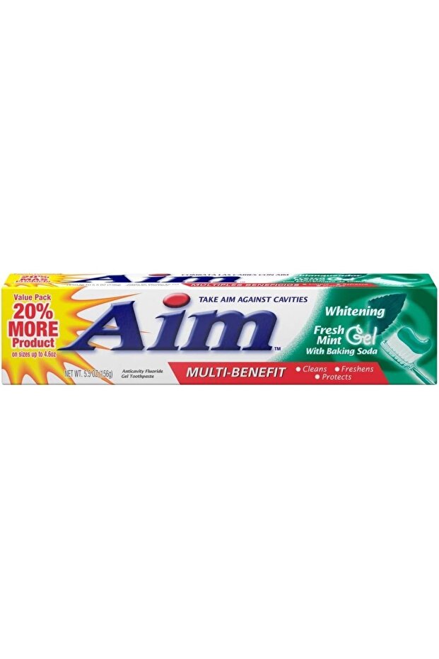 Whitening Anticavity Fluoride Toothpaste Fresh Mint - 1