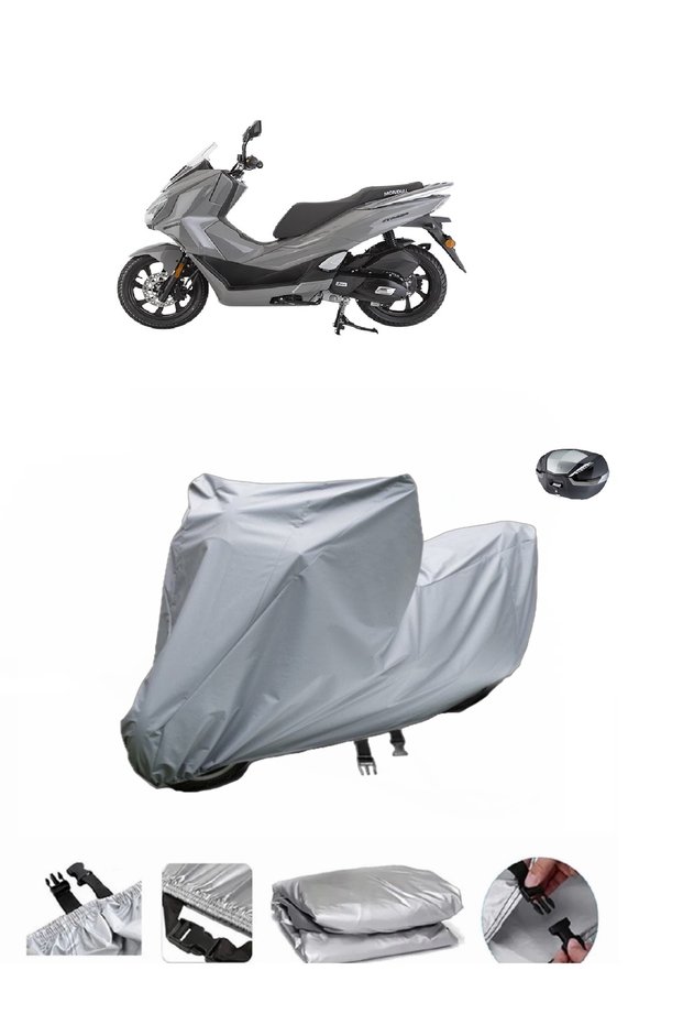 Mondial 125 Strada Waterproof Motorcycle Tarpaulin Backpack Compatible