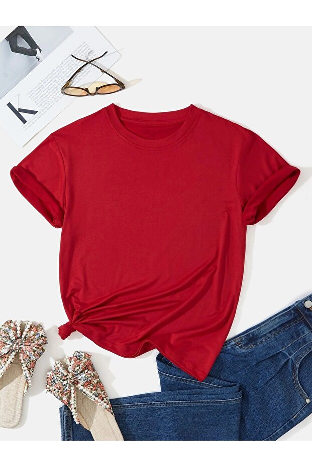 Oversized T-SHIRT - ROUND NECK T-SHIRT