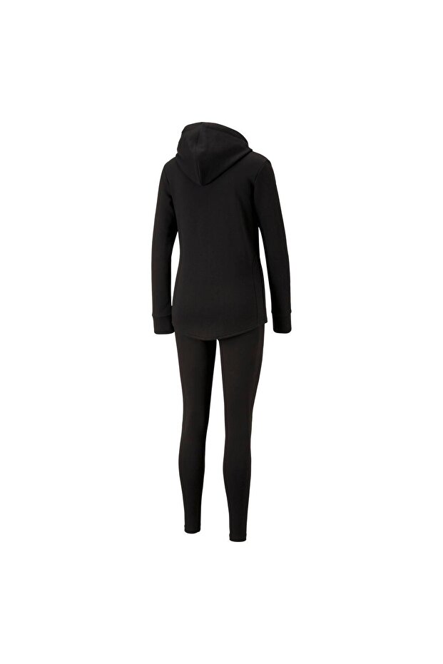 Black Metallic Women's Tracksuit Set - TR67370101 - 6