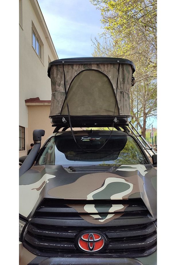 Hovercamp 2 Kişilik Araç Üstü Çadır Rooftop Tent Tüm Araçlara Uygun 4 Mevsim Kullanılabilir - 3