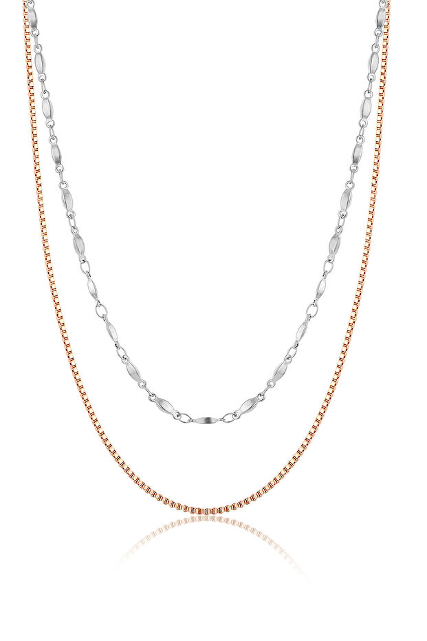 Kadın Çelik Kolye DKJ.3.4071-4 - 3