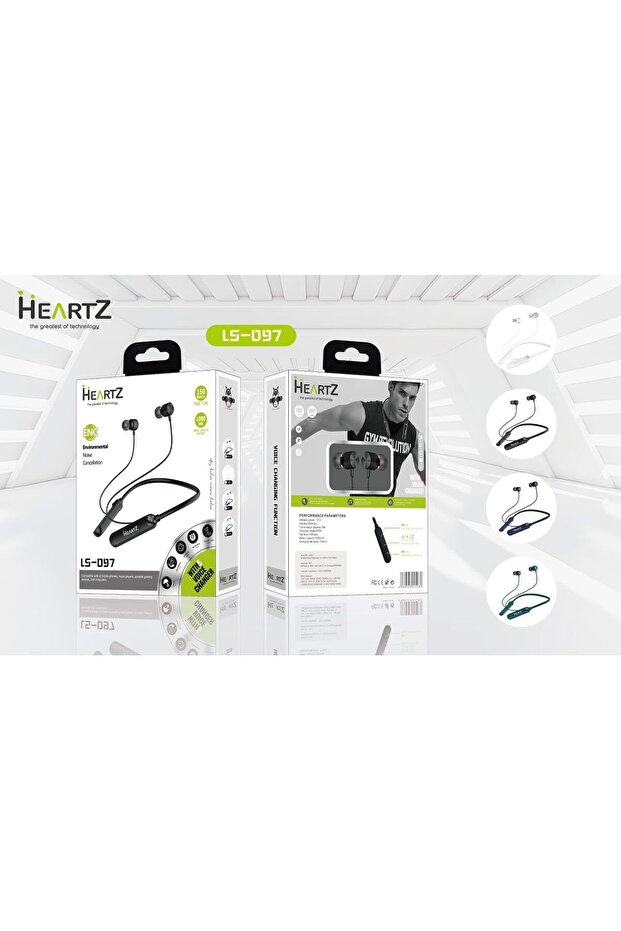 150 Saat Uzun Kullanım Süresi Sporcu Bluetooth Kulaklık Boyun Bantlı Ense Tipi Mıknatıslı Kablosuz - 3