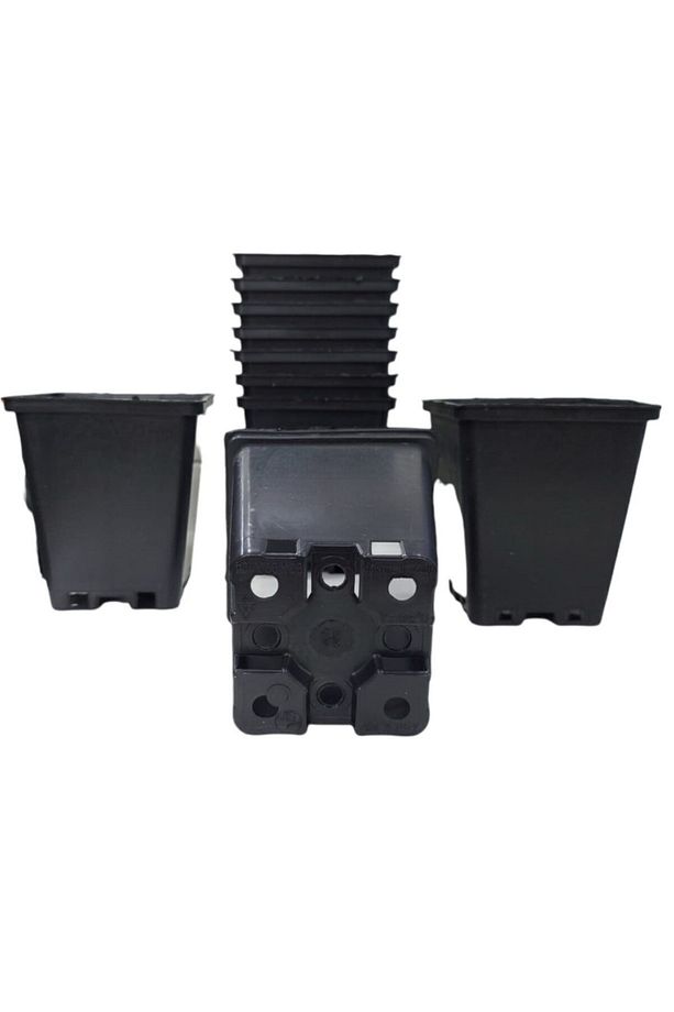 Ucuzz Avm Tabaksız Üretim Saksısı Ağız Çapı 9 Cm Yükseklik 9 Cm X 10 Adet - 2