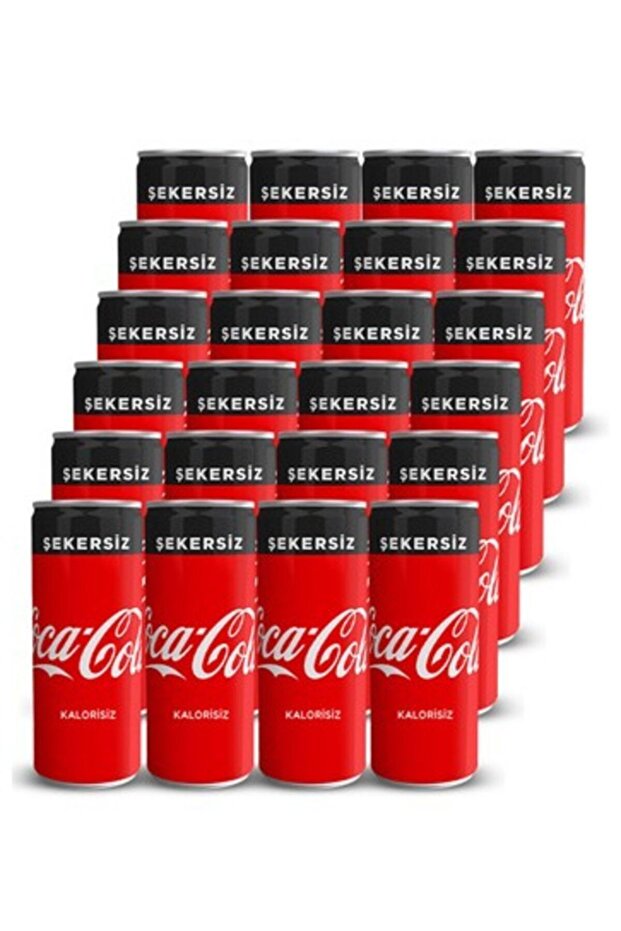 Coca Cola Şekersiz 200ml X 24 Adet - 1