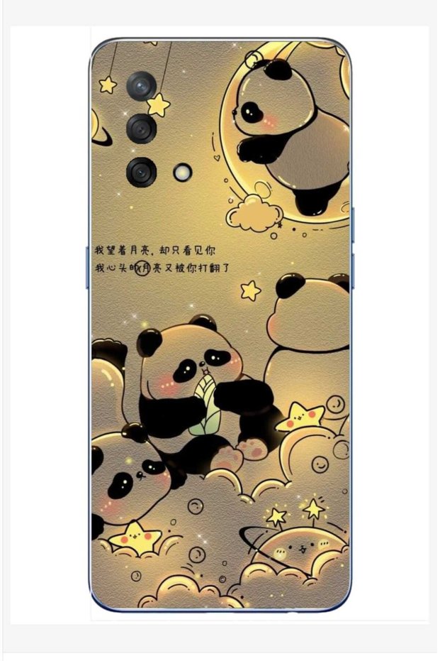 Oppo A74 Camera Protected Printed Patterned Special Series Case Cover