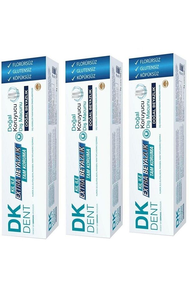 Dk Dent Klasik Diş Macunu 75ml X3 - 1