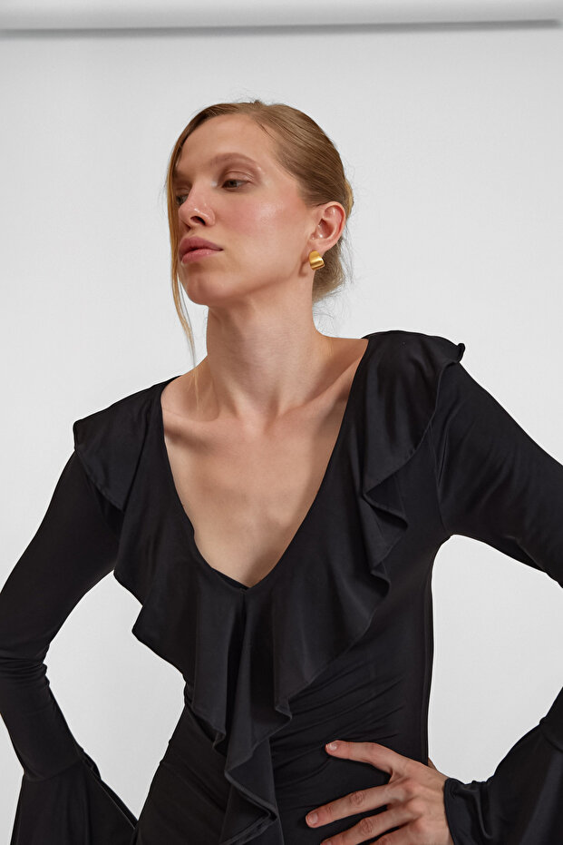 AURA ŞORTLU ELBİSE - 6