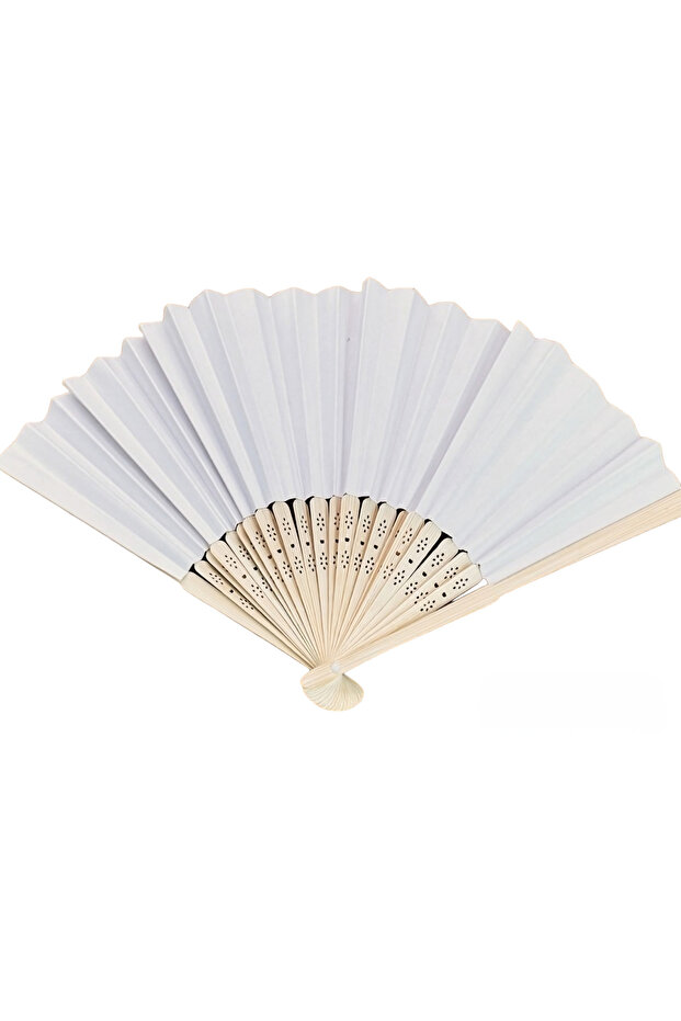 Ahşap Kağıt Yelpaze - 1