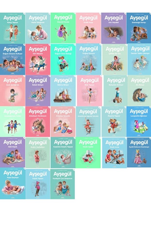Ayşegül Serisi Toplam 33 Kitap