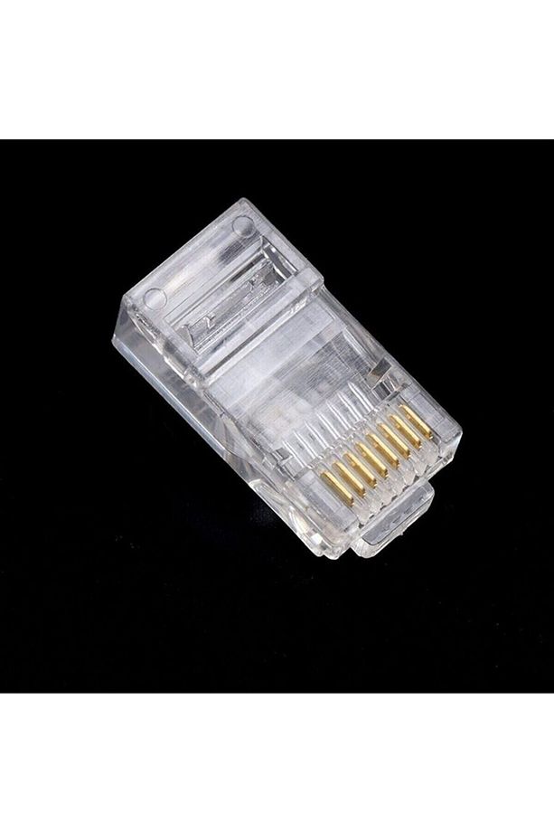 Rj45 Cat5 Cat6 Ethernet Internet Kablo Soketi Konnektörü 8p8c Rj45 Jack Jak Uç Uc 30 Adet - 5