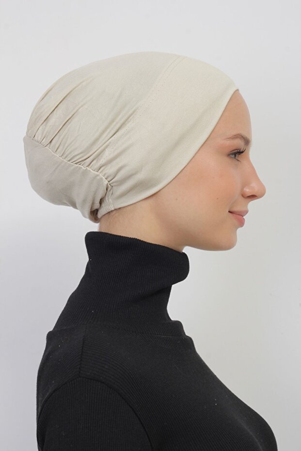 Elastic Non-Slip Snap-on Practical Hijab Bonnet