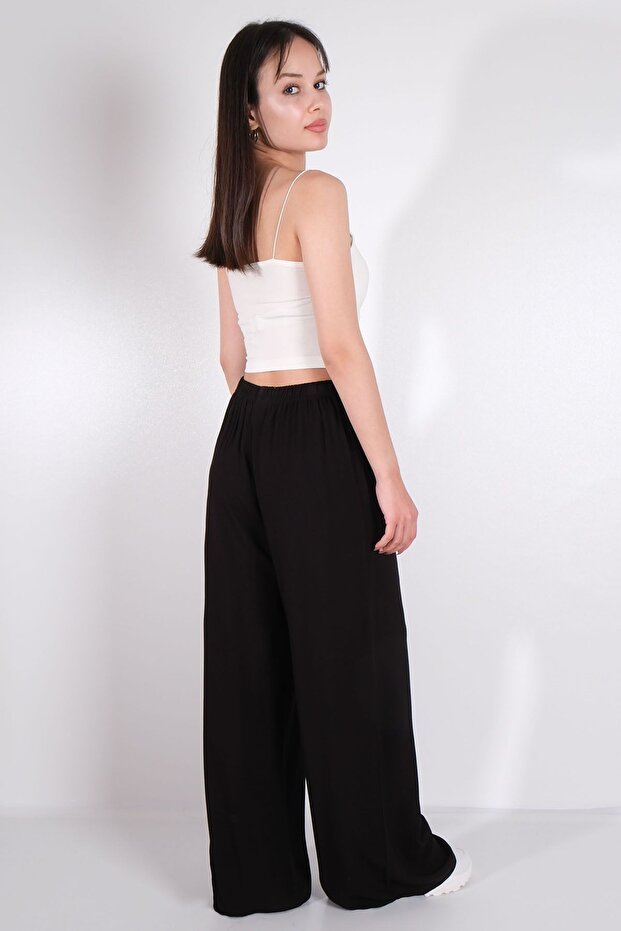 Solid Colored Trousers - 4