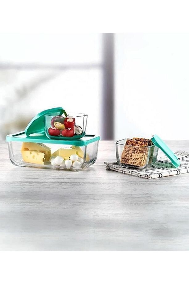 96881 Snowbox 3lü Saklama Kabı - 6