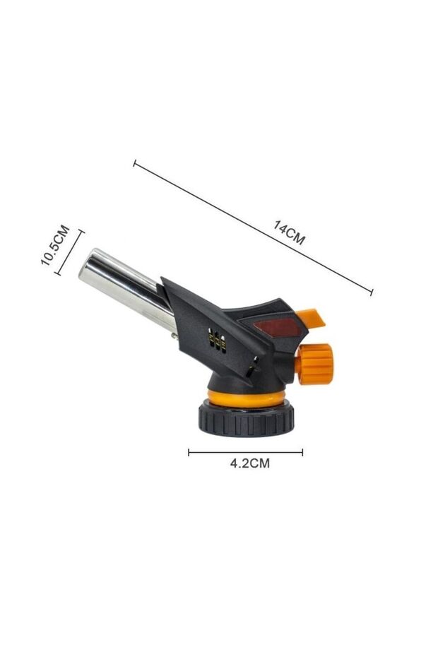 1300 Derece Profesyonel Pürmüz Çakmak Ws-509c Kafa Çakmak + Çakmak Gazı Hediye - 6