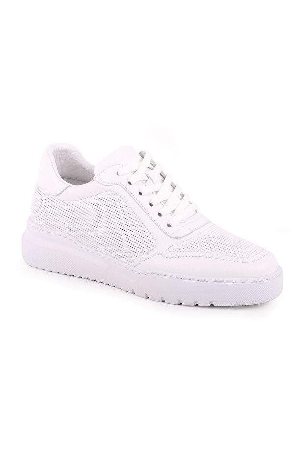 L4688 Casual Men's Shoes WHITE