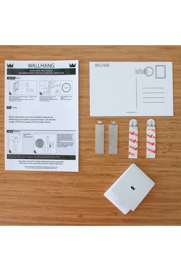 Ares & Devil Duvar Örtüsü, Duvar Halısı - 145x100 Cm - 2