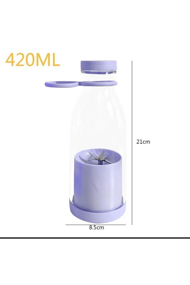 Taşınabilir Şarjlı Blender - Fresh Juice Blender | Taşınabilir Kablosuz Şarjlı Smoothie El Blender - 3